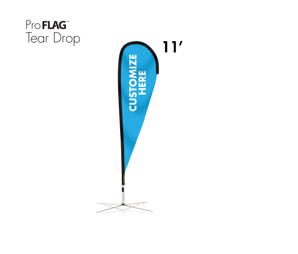 Tear Drop Flag