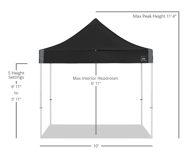 Endeavor® 3x3m Gazebo