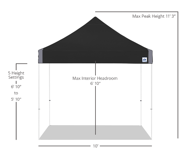Vantage® 10' x 10' Canopy
