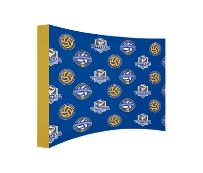 Pop-Up Curved Display Wall