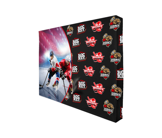 Pop-Up Straight Display Wall