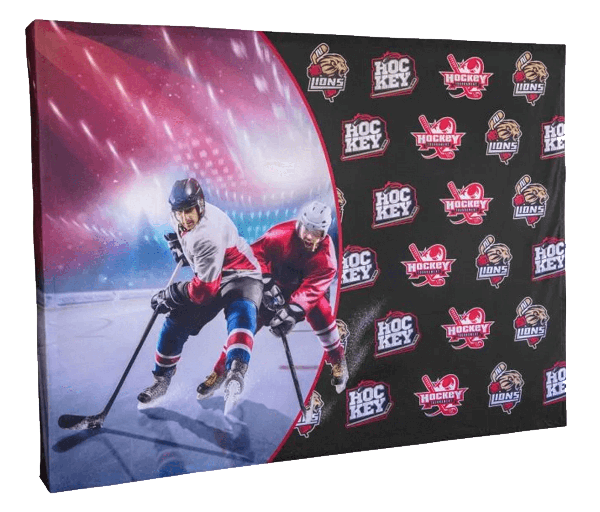 Pop-Up Straight Display Wall