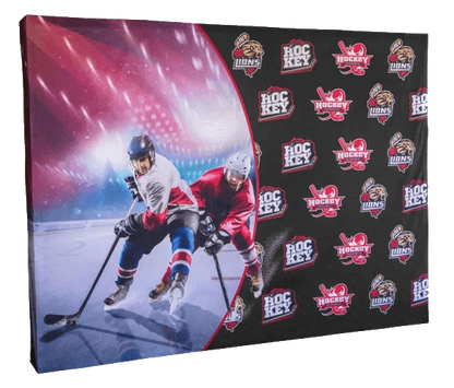Pop-Up Straight Display Wall
