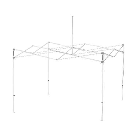 Vantage™ 3 x 3m Canopy Steel Frame - White